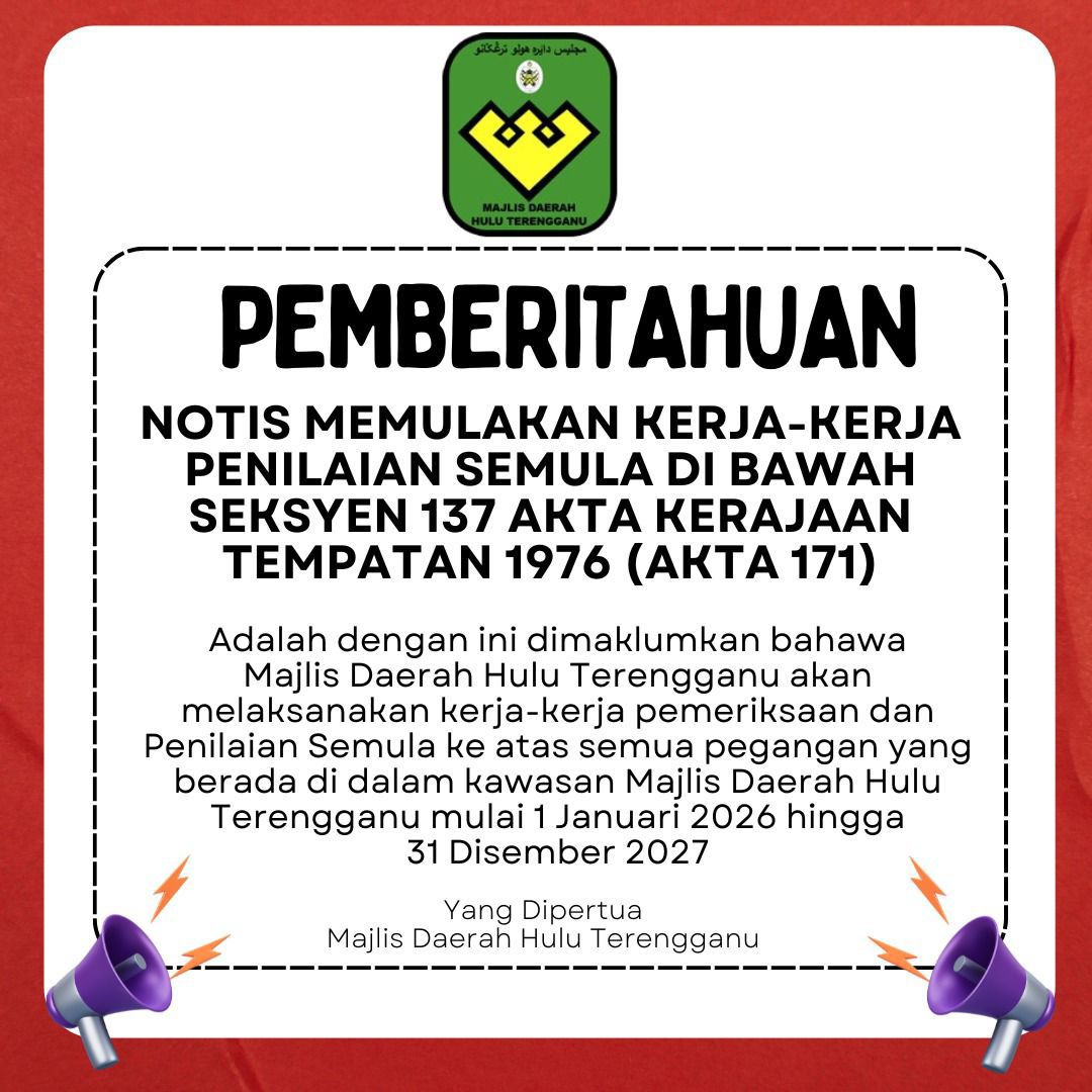 PEMBERITAHUAN RASMI 