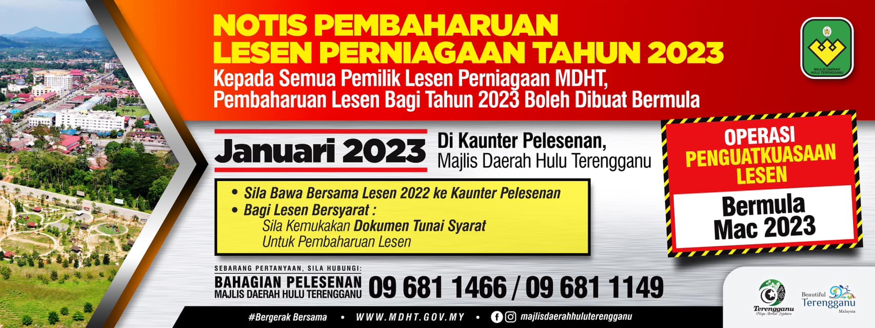 NOTIS PEMBAHARUAN LESEN 2023
