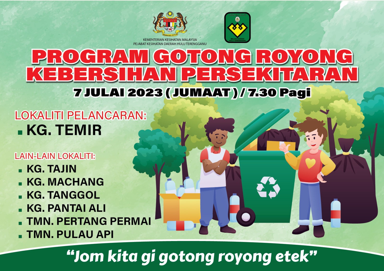 PROGRAM GOTONG ROYONG PERSEKITARAN