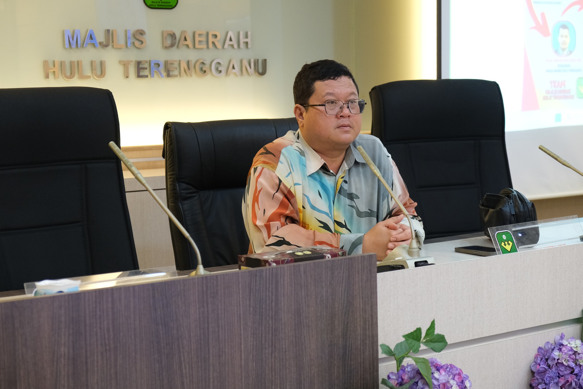 Welcome to the President of Majlis Daerah Hulu Terengganu