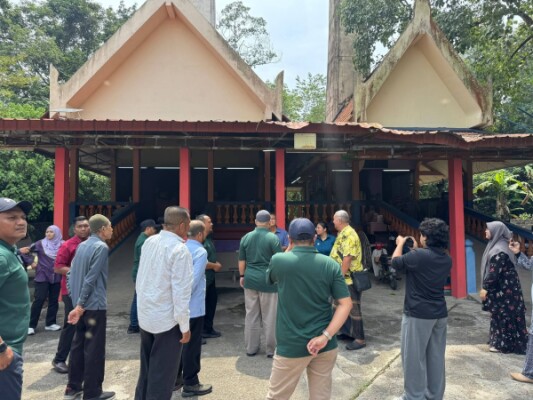 WORKING VISIT TO WAT AKIYAKIRI, KAMPUNG PAUH LIMA, KOTA BHARU